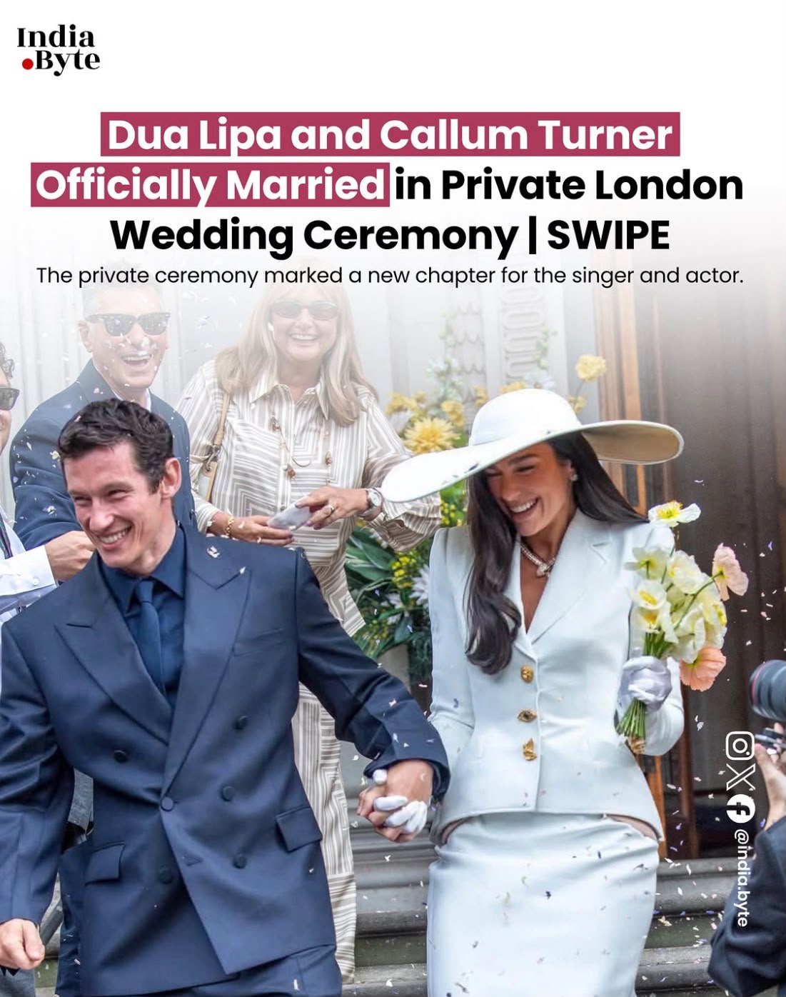 Dua Lipa Marries Callum Turner In Private London Ceremony Dua Lipa 