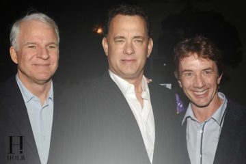 Steve Martin, Martin Short and Tom Hanks Reunite in London