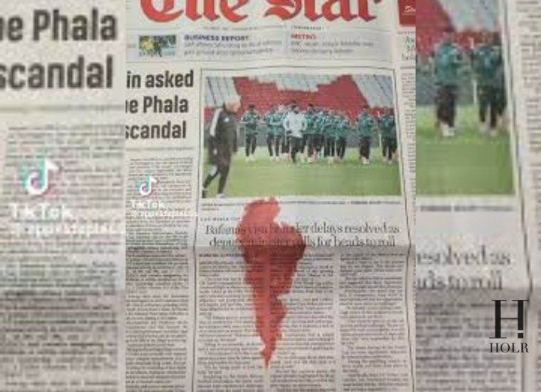 Menstruation Ad in South African Newspaper