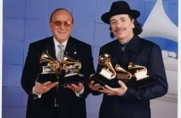 Carlos Santana Pays Tribute to Clive Davis Following Heartfelt Remarks