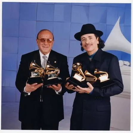Carlos Santana Pays Tribute to Clive Davis Following Heartfelt Remarks