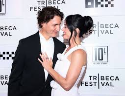 Katy Perry and Justin Trudeau at Tribeca Festival