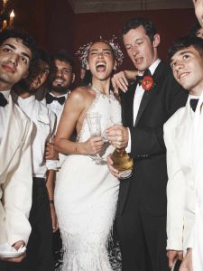 Dua Lipa Wedding Photos with Callum Turner