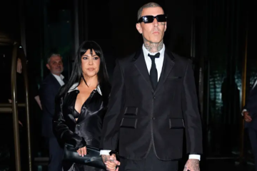Kourtney Kardashian and Travis Barker Return to Red Carpet