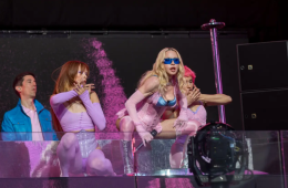 Madonna Turns Heads in Pink Corset at NYC Concert