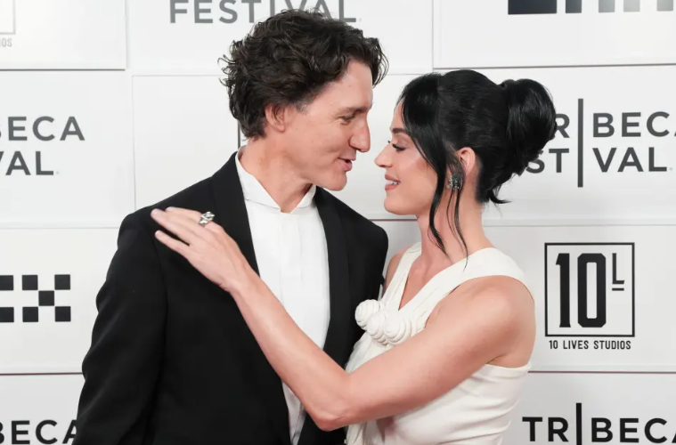 Katy Perry and Justin Trudeau Go Red Carpet Official