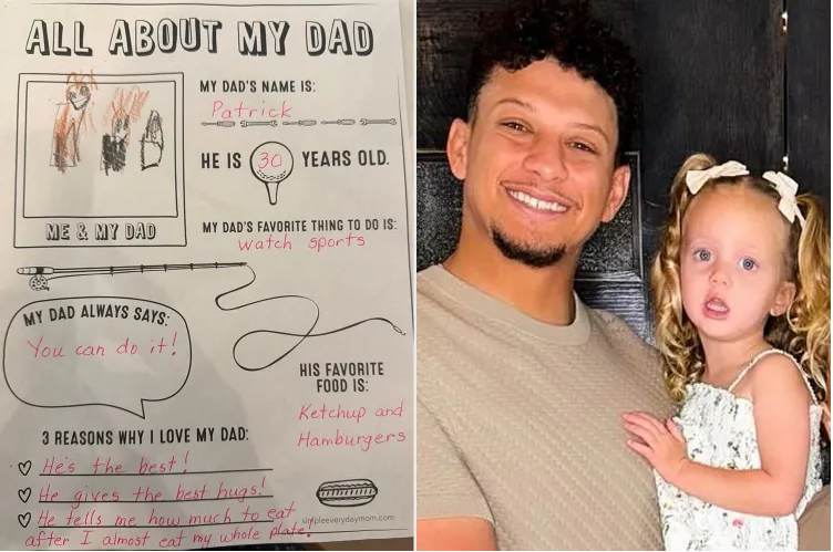 Brittany Mahomes Reveals Sterling’s Adorable Thoughts on Dad