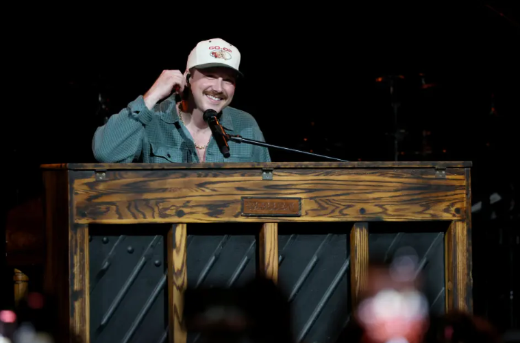 Morgan Wallen Jokes About Viral Piano-Flipping Incident