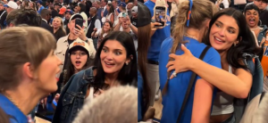 Taylor Swift and Kylie Jenner Hug at NBA Finals