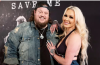Jelly Roll and Bunnie XO at a public event before reports emerged that the country music star filed for divorce after nearly ten years of marriage.