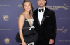 Justin Timberlake and Jessica Biel wearing coordinated all-black outfits during a rare public outing in New York City.