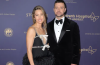 Justin Timberlake and Jessica Biel wearing coordinated all-black outfits during a rare public outing in New York City.