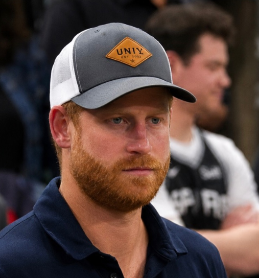 Prince Harry meeting athletes and veterans during the Purple Heart Warrior Games in San Antonio, Texas.