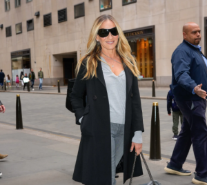 Sarah Jessica Parker and Katie Holmes Love Tailored Pants