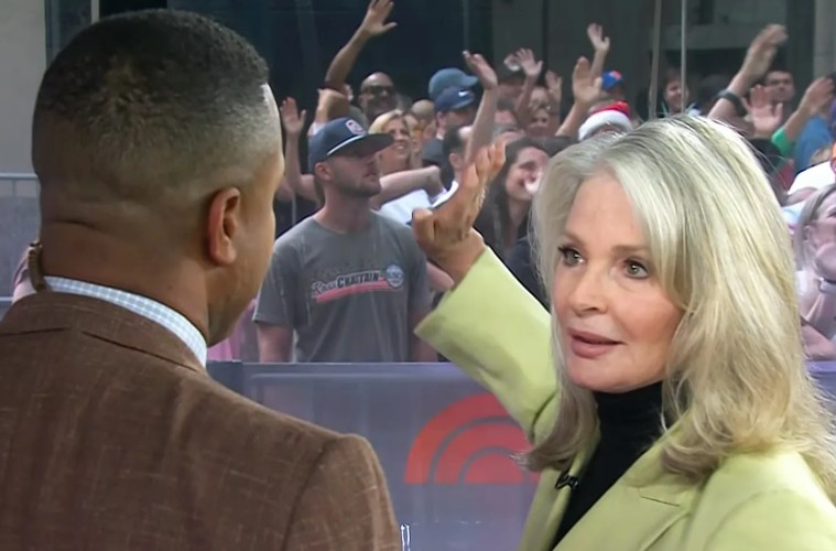 Deidre Hall Playfully Slaps Craig Melvin on ‘Today’