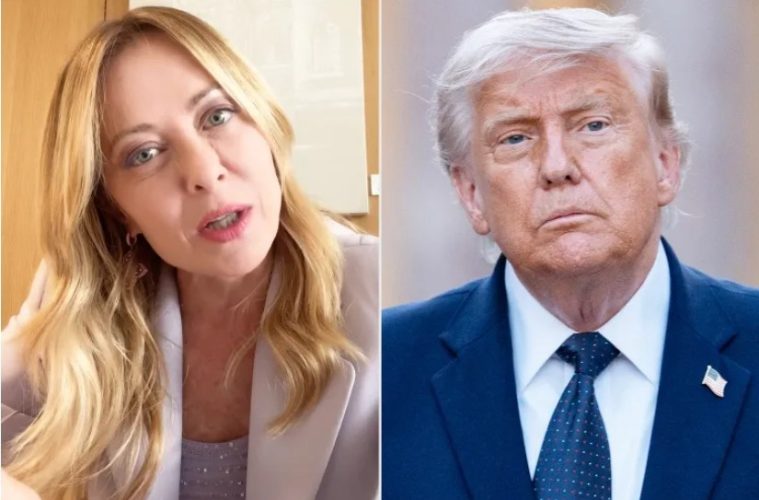 Giorgia Meloni Responds to Trump's Photo Claim
