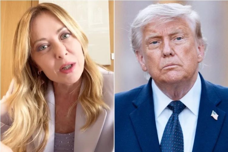 Giorgia Meloni Responds to Trump's Photo Claim