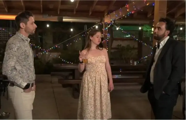 Catie and Josh appear together during a tense moment on 90 Day Fiancé following a dramatic birthday celebration.