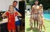 Brittany Mahomes smiles alongside Patrick Mahomes and their three children during a family summer outing