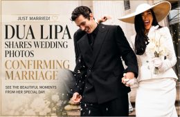 Dua Lipa Shares Wedding Photos Confirming Marriage