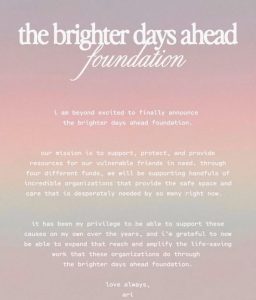 Ariana Grande Launches Foundation for LGBTQ+ Community