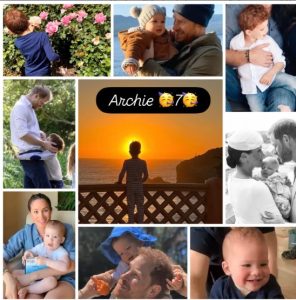 Prince Harry and Meghan Markle are celebrating a day for their family.