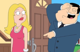 Stan and Francine Smith from American Dad! displayed beside the Fortnite logo as reports claim the animated couple is joining the game.