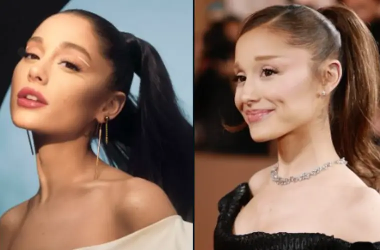 Ariana Grande performing on stage as fans celebrate her 33rd birthday and remarkable career achievements.