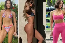 Khloé Kardashian posing in a glamorous photoshoot as fans celebrate her 42nd birthday and iconic fashion moments.