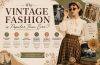 Woman wearing a vintage-inspired outfit showcasing timeless fashion style