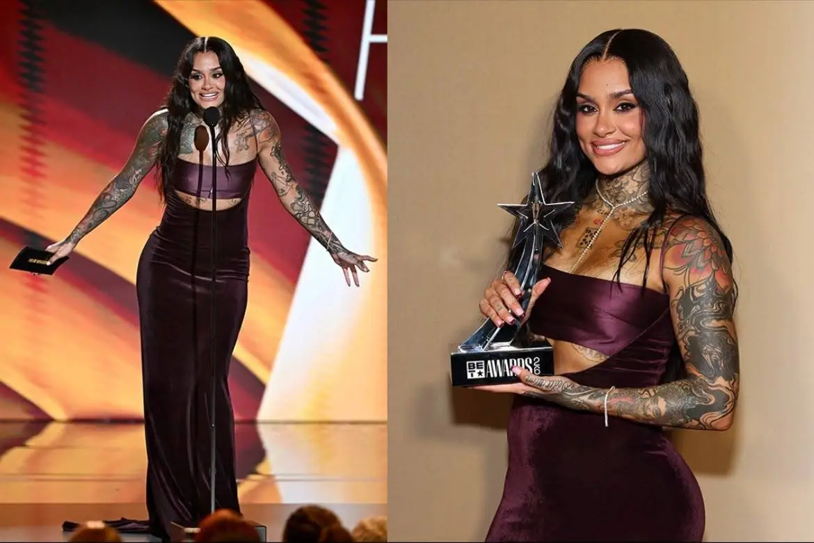 Celebrities, musicians, and award winners celebrate on stage during the 2026 BET Awards, featuring live performances, emotional speeches, and iconic red carpet fashion.