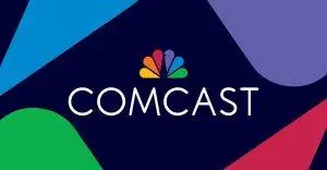 Comcast headquarters with NBCUniversal logos, illustrating Comcast's decision to spin off NBCUniversal into a separate publicly traded media and entertainment company.