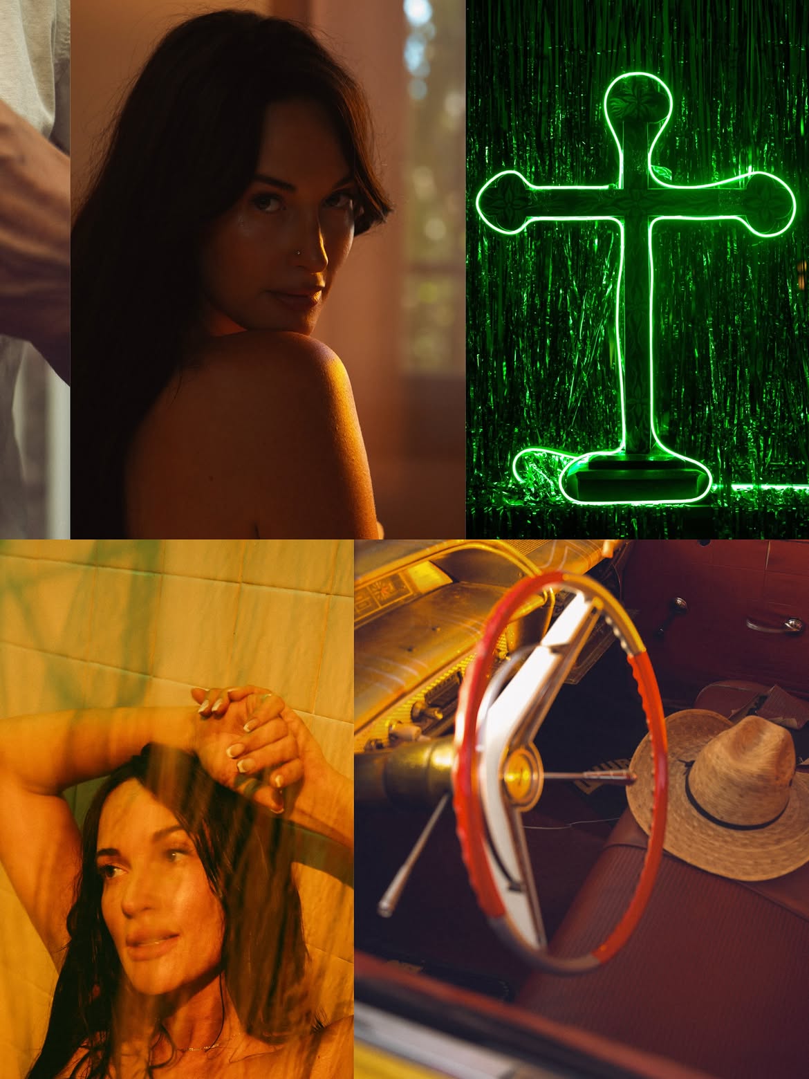 Kacey Musgraves shares artistic nude behind-the-scenes photos from her "Mexico Honey" music video filmed in Jalisco, Mexico.