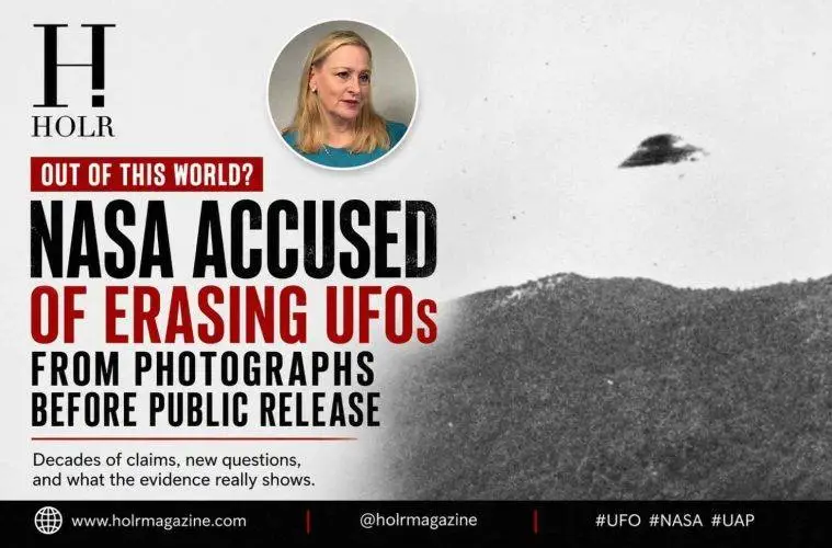 NASA Accused of Erasing UFOs From Photographs Before Public Release