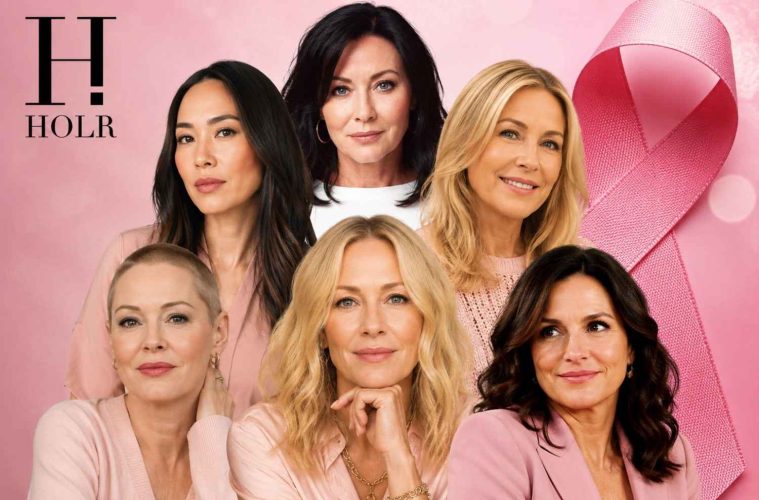 Hollywood actresses who shared their breast cancer journeys to inspire awareness, hope, and early detection.