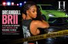 Feature image of influencer DreamDoll Brii (Brianna Johnson) with a green Lamborghini and police crime scene tape, illustrating the ongoing Miramar, Florida shooting investigation.