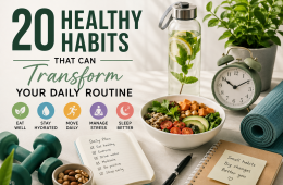 Healthy Habits That Can Transform Your Daily Routine