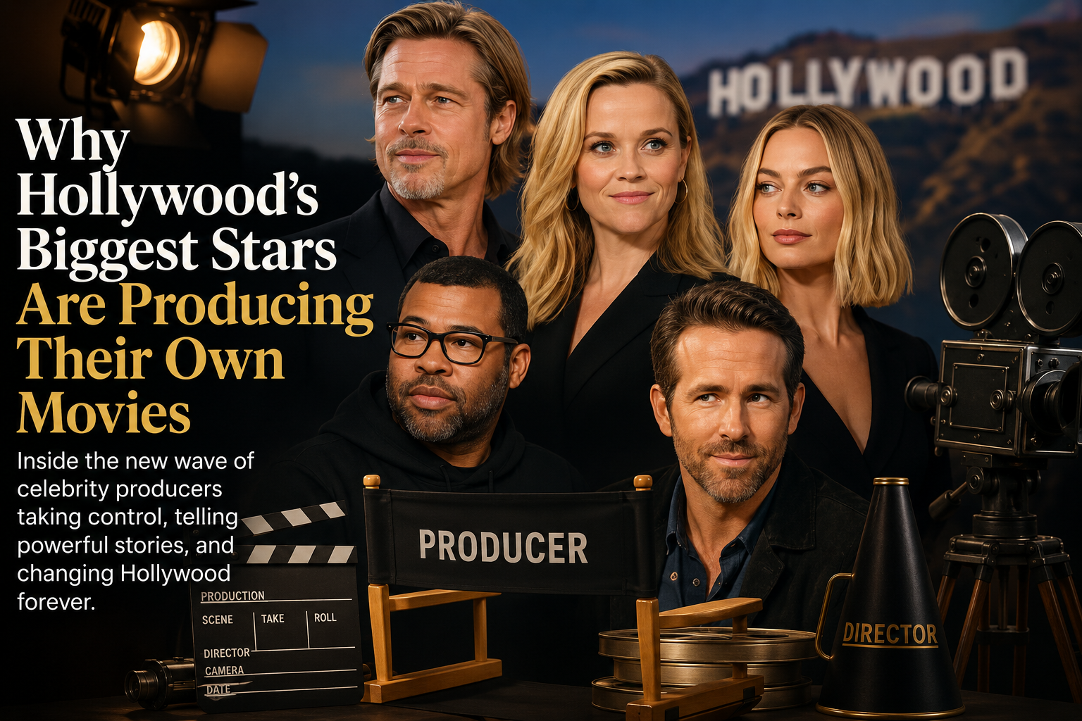 Hollywood Actors Are Becoming Producers and Building Entertainment Empires