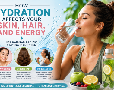How Hydration Affects Your Skin, Hair, and Energy
