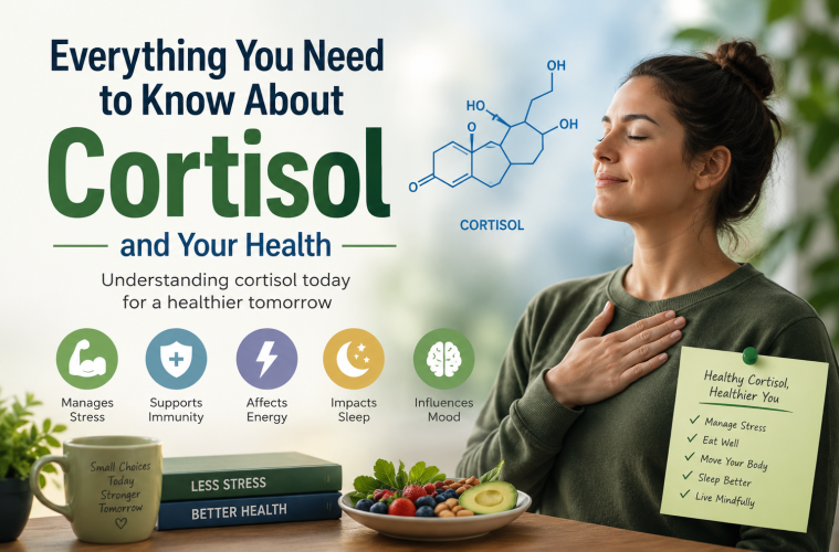 Cortisol Explained: How It Impacts Sleep, Weight, Skin, and Mood
