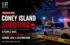 NYPD officers investigate the Coney Island Fourth of July shooting in Brooklyn after eight people, including four children, were injured.
