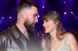 Taylor Swift and Travis Kelce Step Out at JuJu Smith-Schuster's Wedding