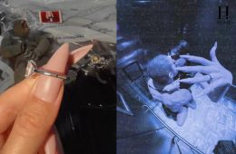 Angela Nikolau announces the recovery of her stolen engagement ring and personal belongings in an Instagram update.