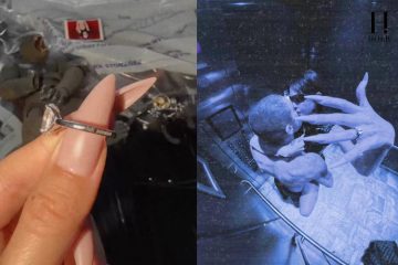 Angela Nikolau announces the recovery of her stolen engagement ring and personal belongings in an Instagram update.