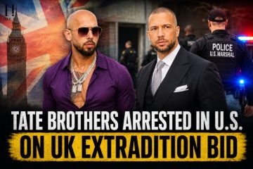 Andrew and Tristan Tate after their Miami arrest as the United Kingdom seeks their extradition over ongoing criminal allegations.