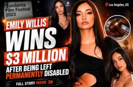 Former adult film actress Emily Willis, whose family reached a $3 million settlement following a catastrophic brain injury after a stay at Summit Malibu rehabilitation center.
