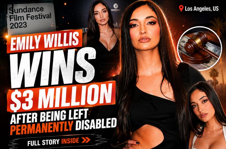 Former adult film actress Emily Willis, whose family reached a $3 million settlement following a catastrophic brain injury after a stay at Summit Malibu rehabilitation center.
