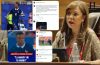 Kylian Mbappé during the 2026 FIFA World Cup alongside Paraguayan Senator Celeste Amarilla, whose social media comments sparked an international controversy and legal investigation.
