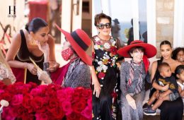 Kim Kardashian shares family photos while honoring her late grandmother Mary Jo "MJ" Campbell on her heavenly 92nd birthday.