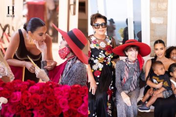 Kim Kardashian shares family photos while honoring her late grandmother Mary Jo "MJ" Campbell on her heavenly 92nd birthday.